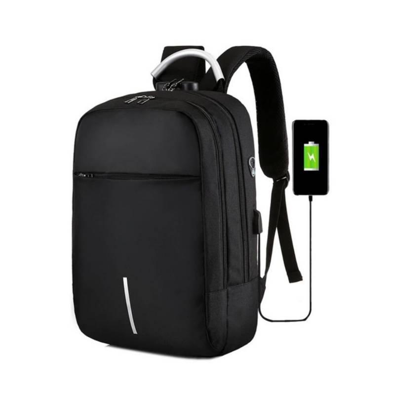 Mochila con Clave Antirrobo Con Porta Laptop