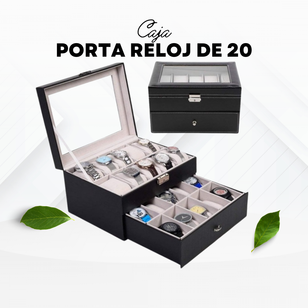 Caja Porta Reloj de 20 - PRLJ3