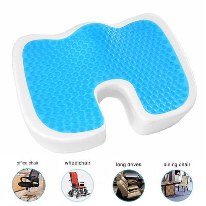 Cojin Asiento Con Capa de Gel Refrescante + Funda