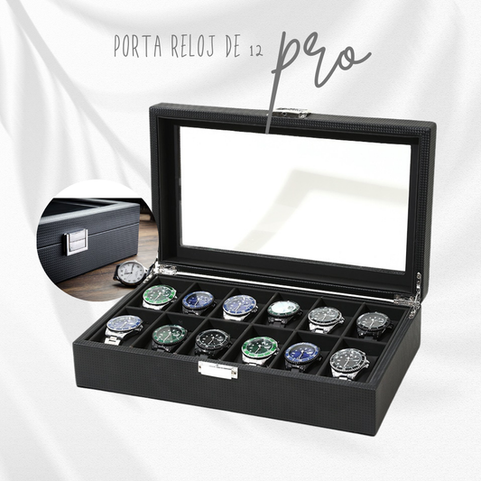 Porta Reloj de 12 PRO elegante Relojero Calidad A1 - PRLJ4