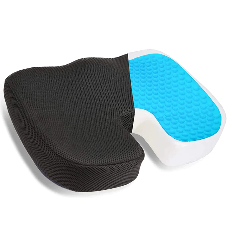 Cojin Gel Ortopédico C/memoria Viscoelástica + Funda Asiento U - SC002