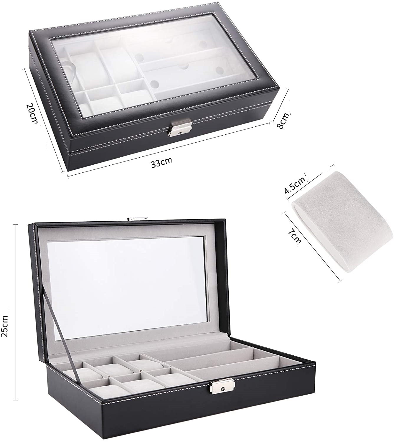 Porta Reloj de 6 y 3 lentes UNISEX