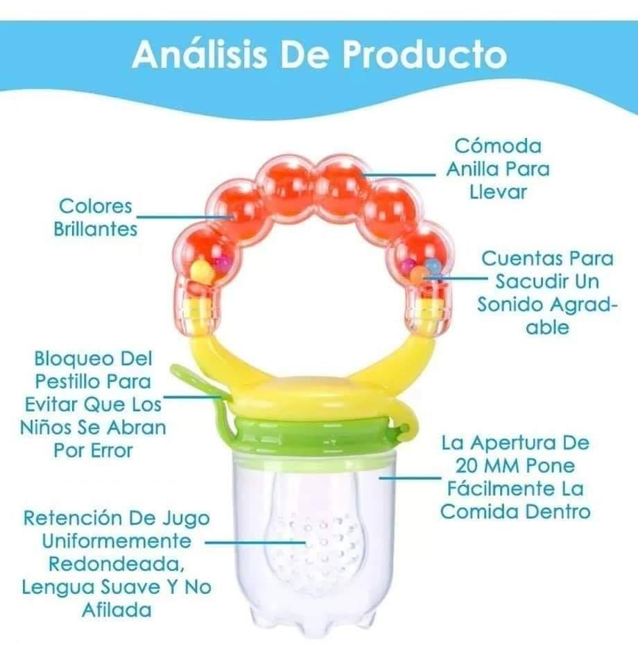 Chupon Alimentador Con Sonaja