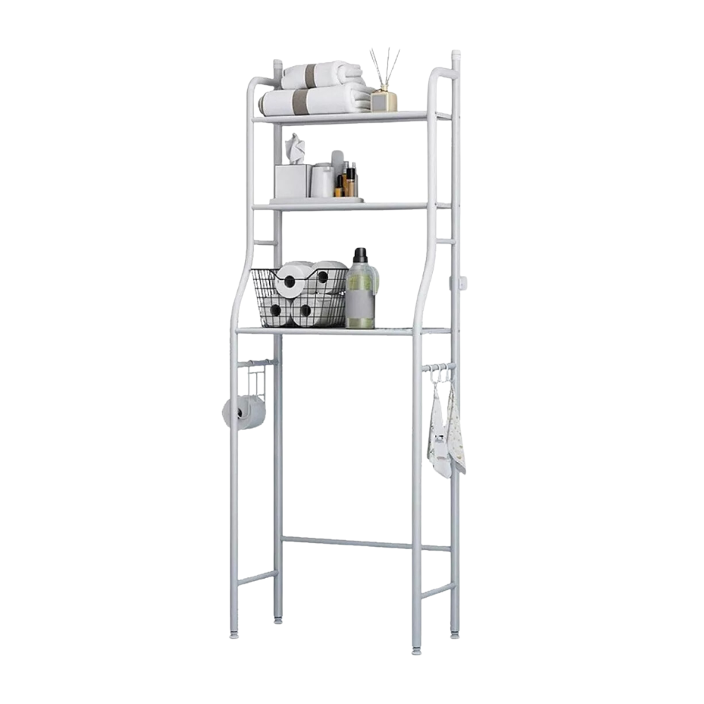 Organizador De Baño Estante De 3 Niveles Mueble Toilet Rack