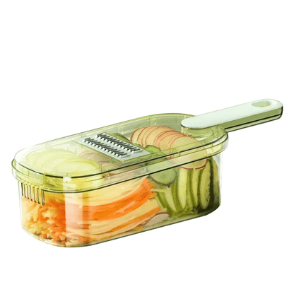 Cortador rallador Cutter de ensalada, rebanador Manual de alimentos, verduras cortador de ajo y fruta. - compralo-peru