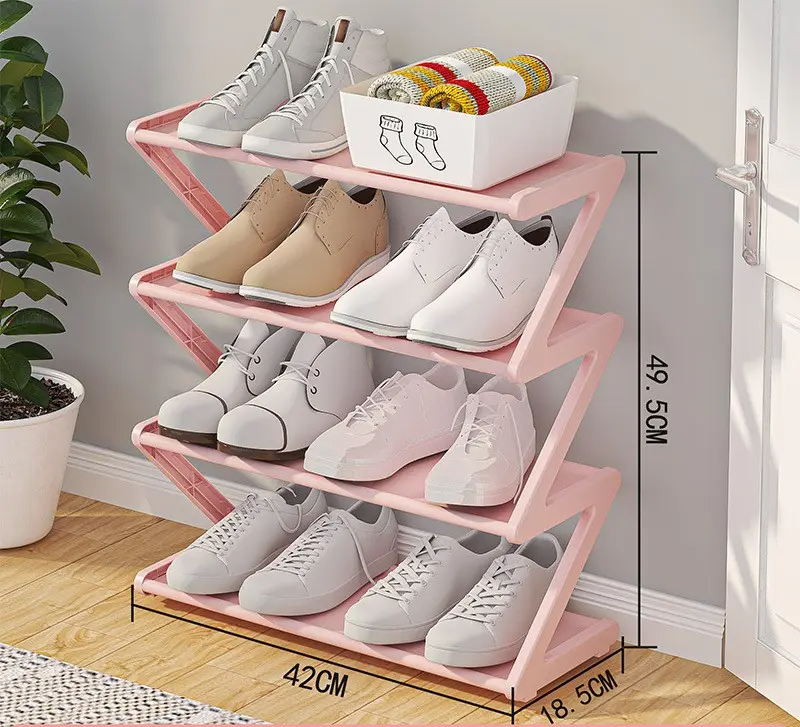 Organizador Estante Para Zapatos Práctico Multifunción 4 niveles - compralo-peru