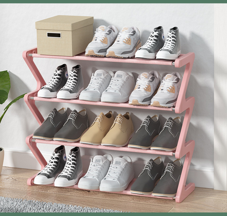 Organizador Estante Para Zapatos Práctico Multifunción 4 niveles - compralo-peru