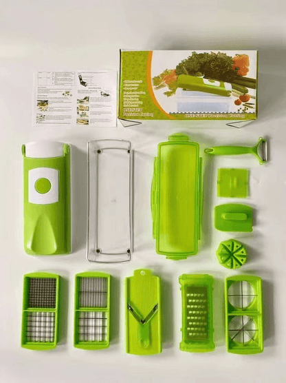 Cortador de verduras , Pica Todo Cocina One Step Precision Cutting Todo 5 En 1 - compralo-peru