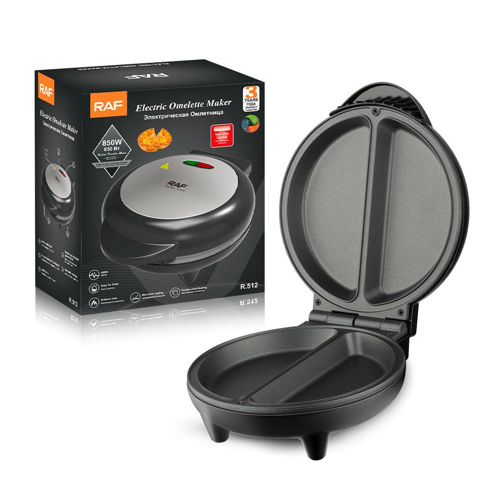 Sandwichera Eléctrica Doble Cara 850W Antiadherente Tortilla Pizza Pan - compralo-peru