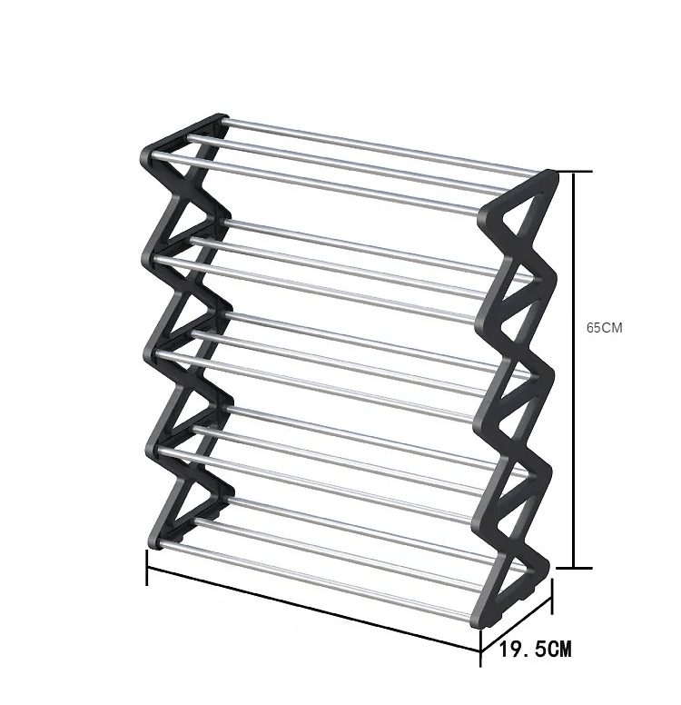 Zapatera organizador  forma de X  5 Niveles  armable 👟 👞