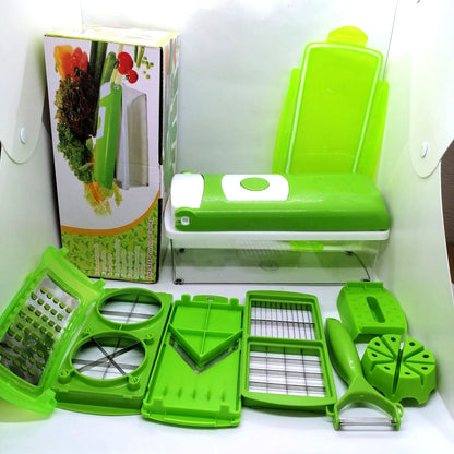 Cortador de verduras , Pica Todo Cocina One Step Precision Cutting Todo 5 En 1 - compralo-peru