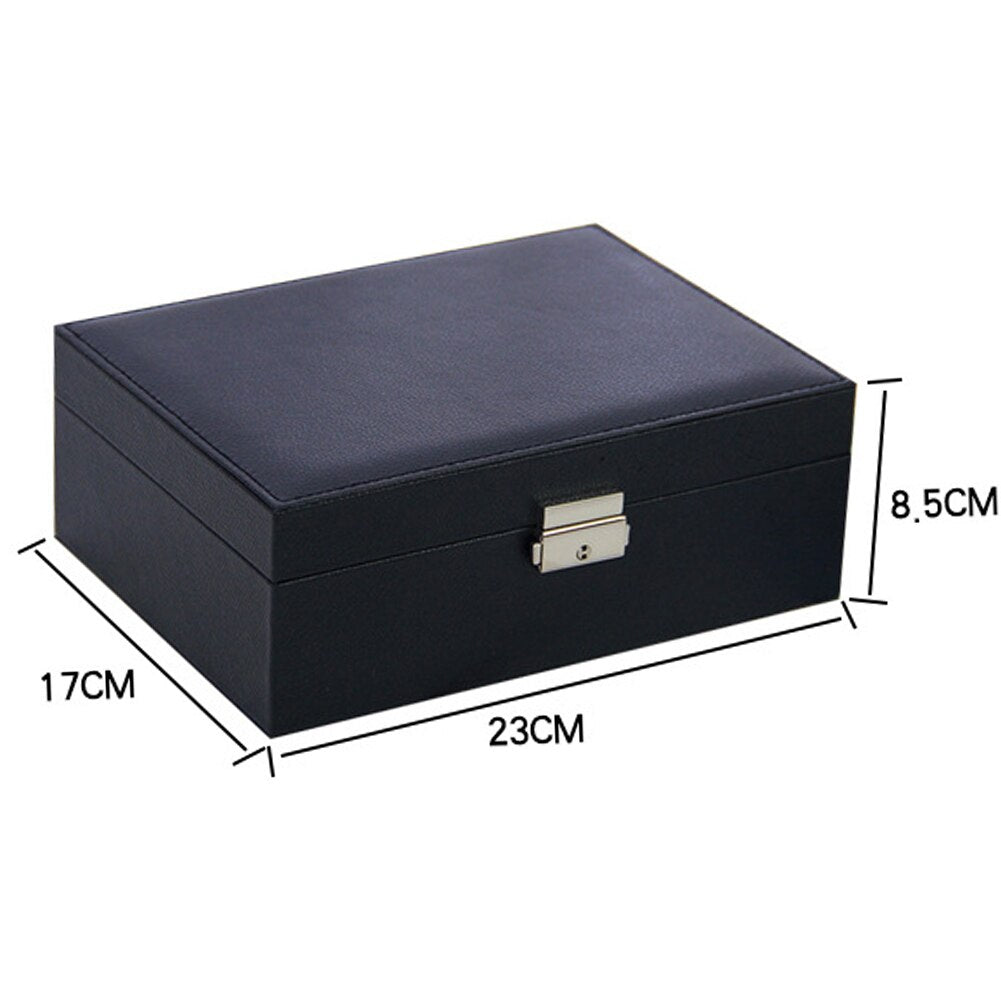 Joyero Elegante de 1 Capa Con LLave