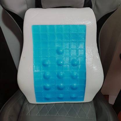 Cojín Respaldar Lumbar Con Gel  Funda Malla