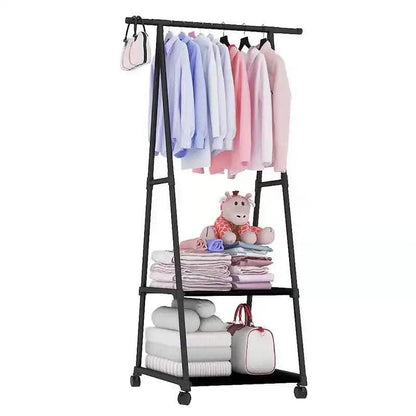 Perchero Triangular Colgador  Organizador de ropa  + Zapateras de 2 niveles