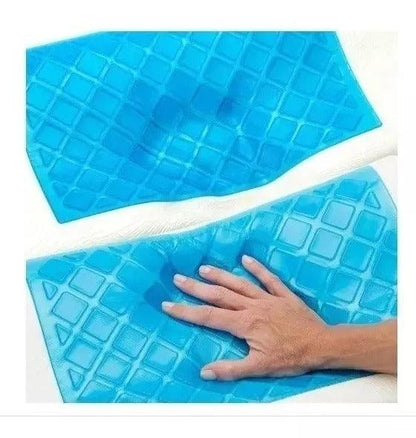 Almohada Con Gel Viscoelástica y Ortopédica + Funda