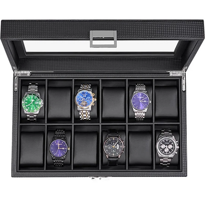 Organizador de 12 Relojes PRO BLACK