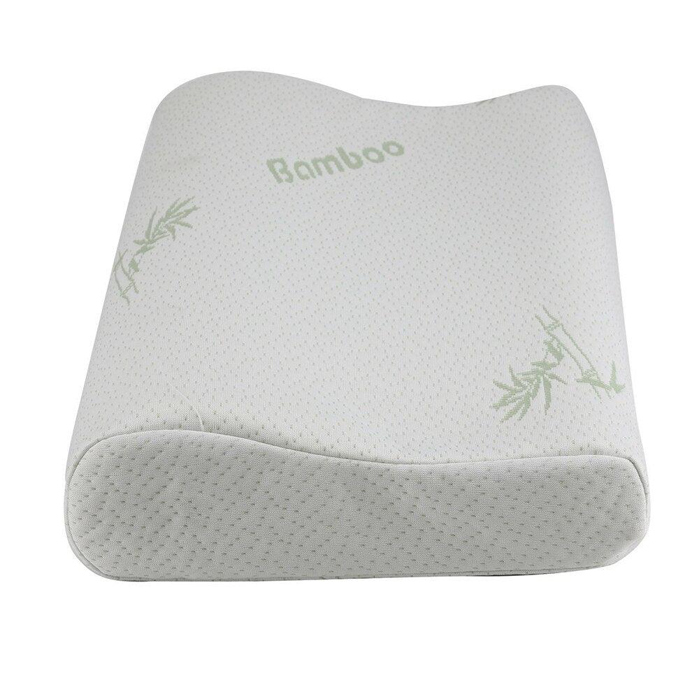 Almohada Viscoelástica Con Funda de Bamboo Sueño Cómodo - compralo-peru