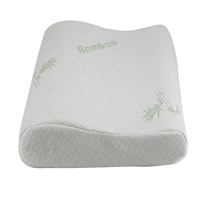 Almohada Viscoelástica Con Funda de Bamboo Sueño Cómodo - compralo-peru