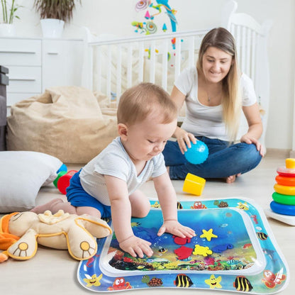 Alfombra Sensorial Inflable Con Agua Para Bebé - compralo-peru