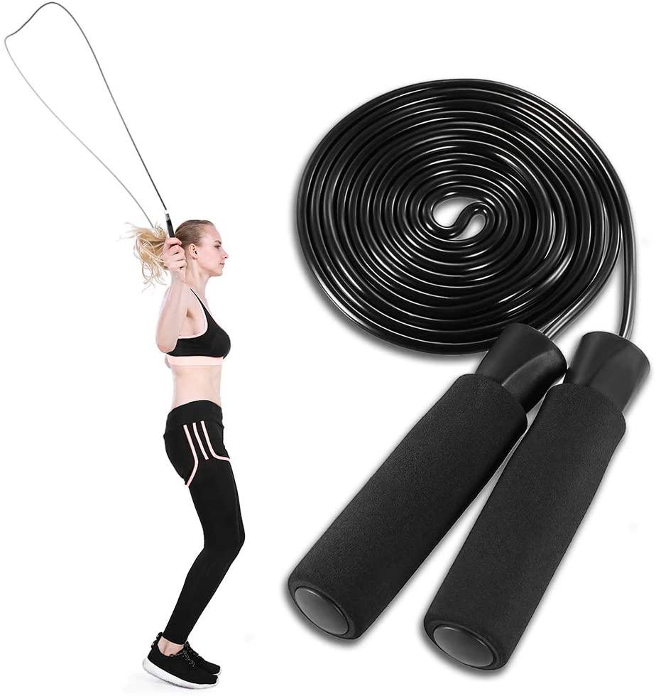 Set deportivo (Incluye: soga, rueda para abdominales, mancuernas para planchas, ejercitador de manos) - compralo-peru