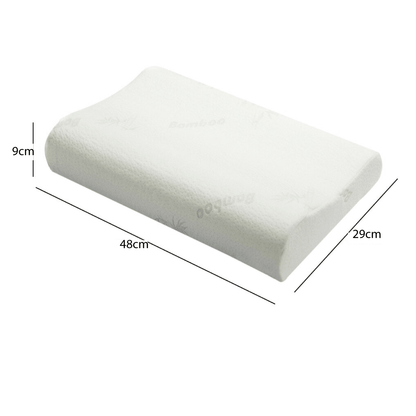 Almohada Viscoelástica Con Funda de Bamboo Sueño Cómodo - compralo-peru